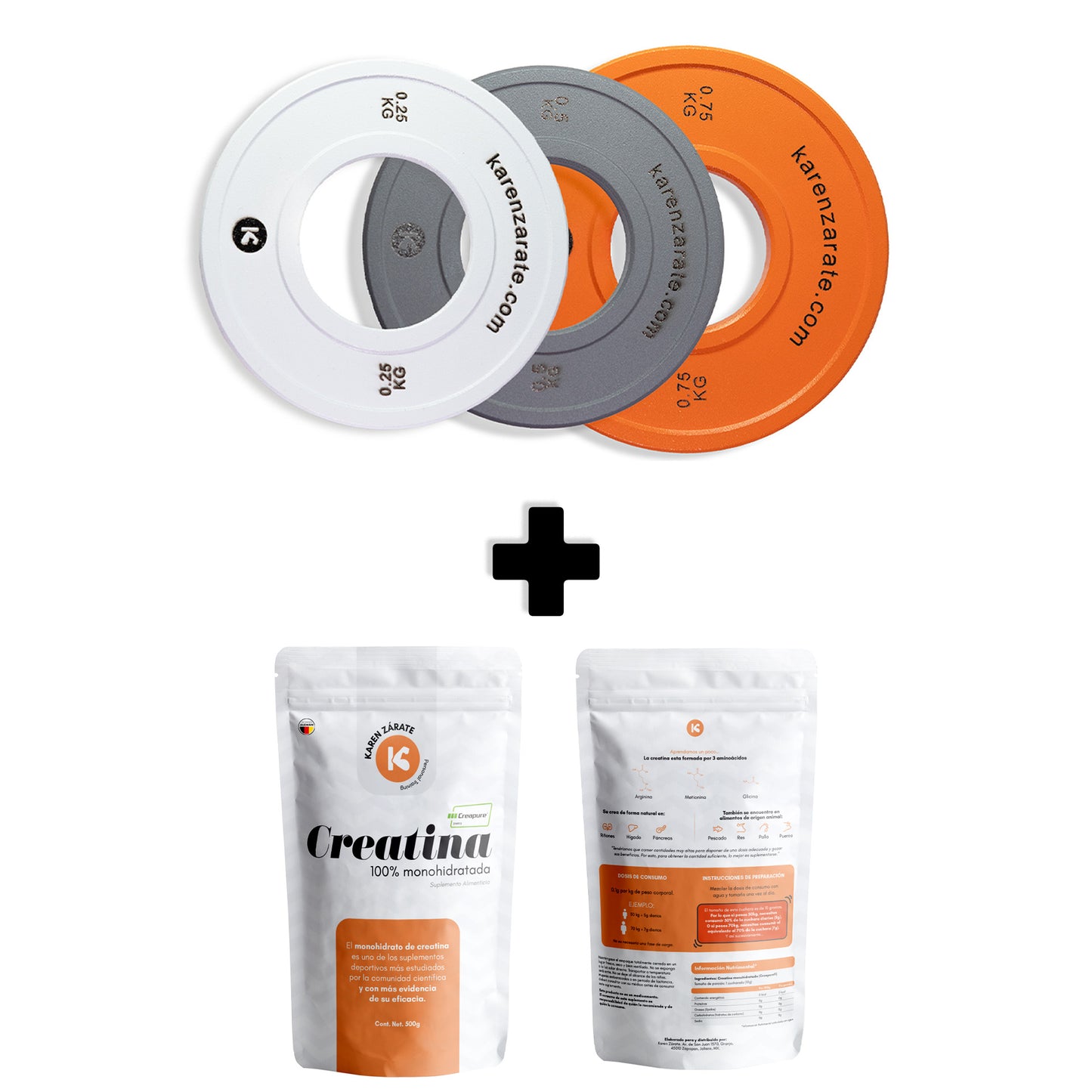 Promo Discos + Creatina